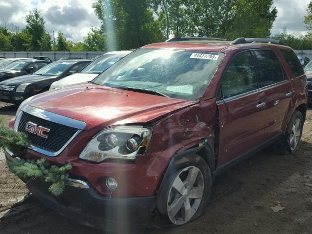 1GKLRMED1AJ148051 - 2010 GMC ACADIA SLT 红色 照片 2