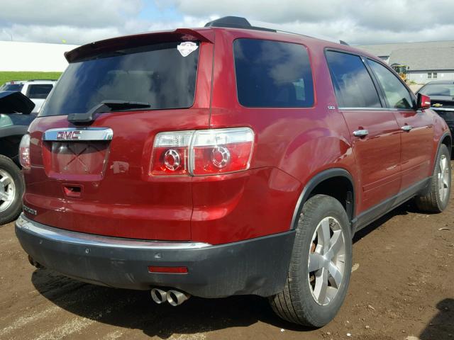 1GKLRMED1AJ148051 - 2010 GMC ACADIA SLT 红色 照片 4