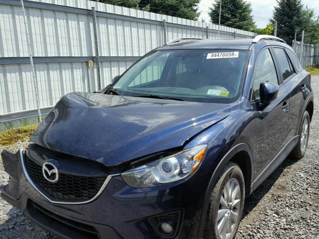 JM3KE2CY9E0334887 - 2014 MAZDA CX-5 TOURI BLUE photo 2