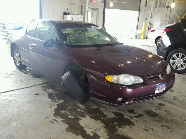 2G1WW12E439322053 - 2003 CHEVROLET MONTE CARL 紫色 照片 1