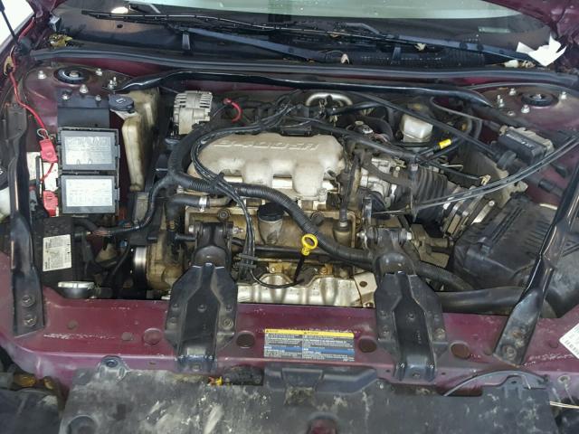 2G1WW12E439322053 - 2003 CHEVROLET MONTE CARL 紫色 照片 7