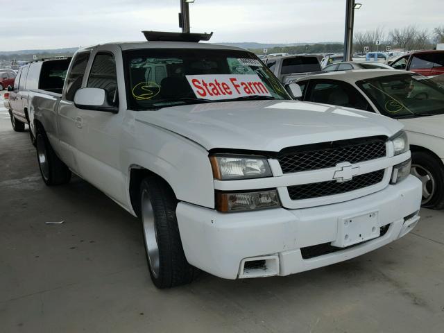 2GCEC19TX31400852 - 2003 CHEVROLET SILVERADO WHITE photo 1