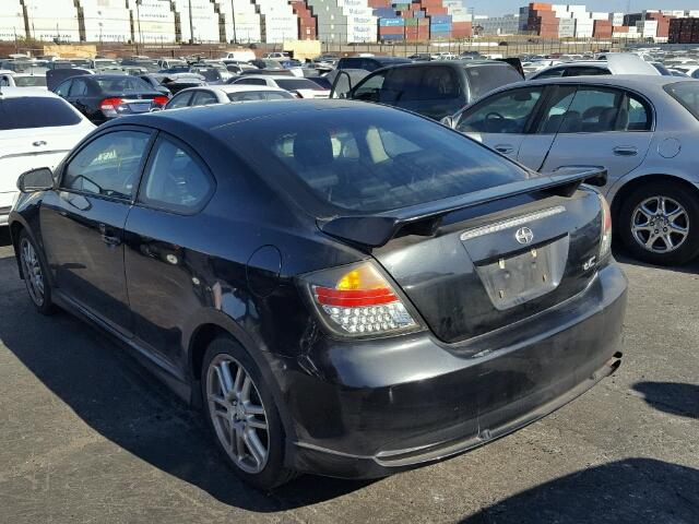 JTKDE177460102267 - 2006 TOYOTA SCION TC 黑色 照片 3