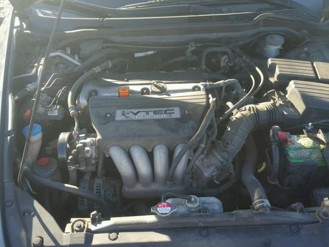 1HGCM56745A180167 - 2005 HONDA ACCORD EX GRAY photo 7