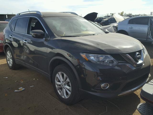 JN8AT2MV2GW148997 - 2016 NISSAN ROGUE S BLACK photo 1