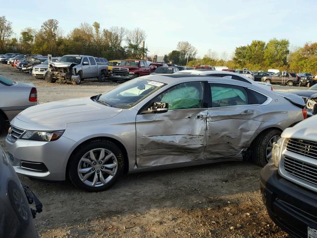 2G1105S32H9183405 - 2017 CHEVROLET IMPALA LT SILVER photo 9