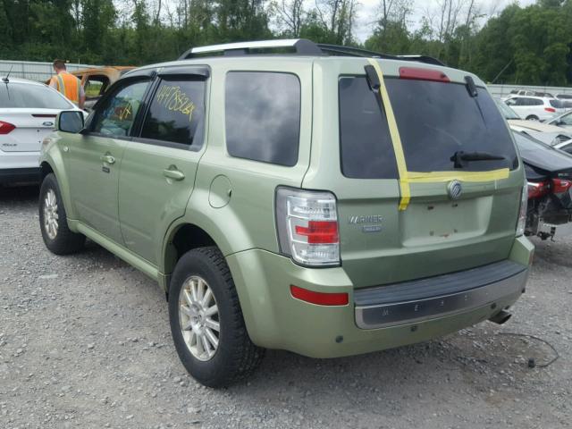 4M2CU87G69KJ04619 - 2009 MERCURY MARINER PR GREEN photo 3