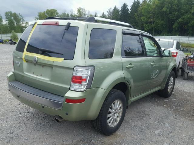 4M2CU87G69KJ04619 - 2009 MERCURY MARINER PR GREEN photo 4