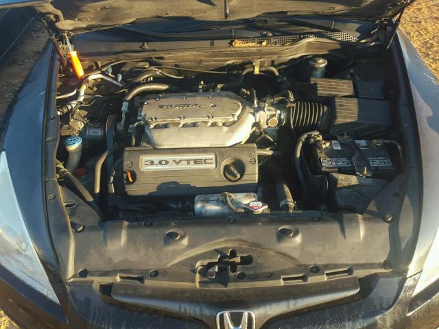 1HGCM82653A008242 - 2003 HONDA ACCORD EX BLACK photo 7