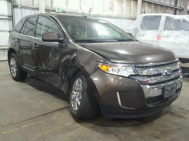 2FMDK4KC0BBA61808 - 2011 FORD EDGE LIMIT BROWN photo 1