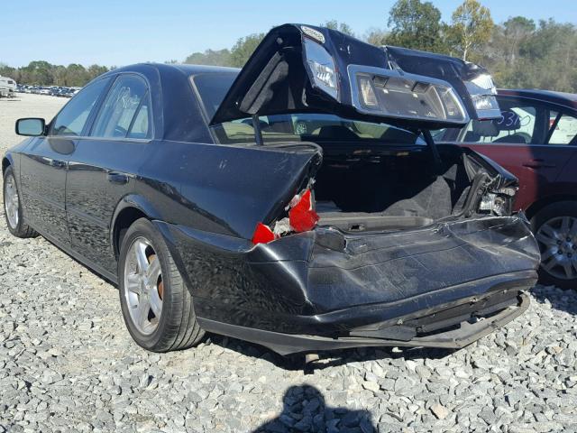 1LNHM87A92Y679304 - 2002 LINCOLN LS 黑色 照片 3