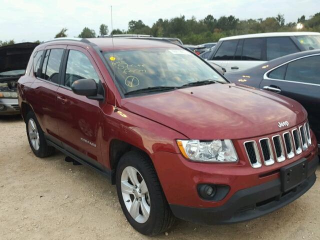 1J4NT1FB7BD213836 - 2011 JEEP COMPASS RED photo 1