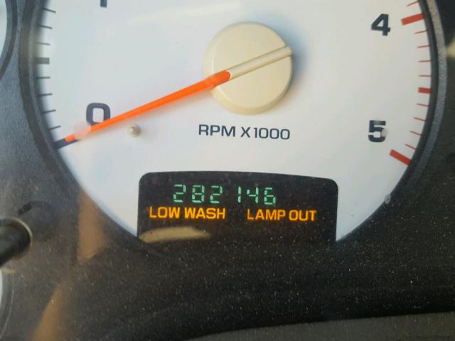 3D7KS28C05G705306 - 2005 DODGE RAM 2500 S მუქწითელი ფოტო 8