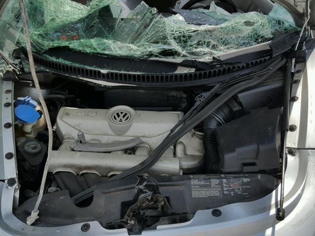 3VWEW31C17M519805 - 2007 VOLKSWAGEN NEW BEETLE Gümüş foto 7