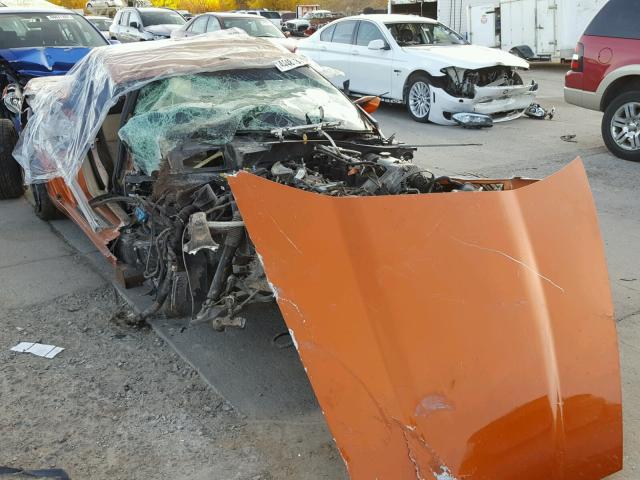 1G1YY26UX75131198 - 2007 CHEVROLET CORVETTE ORANGE photo 1