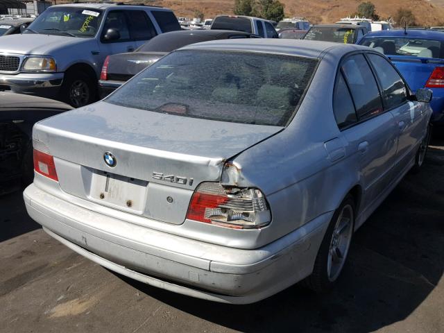 WBADN53422GC98625 - 2002 BMW 540 I SILVER photo 4