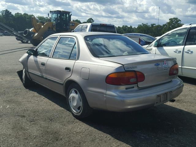 1Y1SK52881Z405342 - 2001 CHEVROLET GEO PRIZM SILVER photo 3