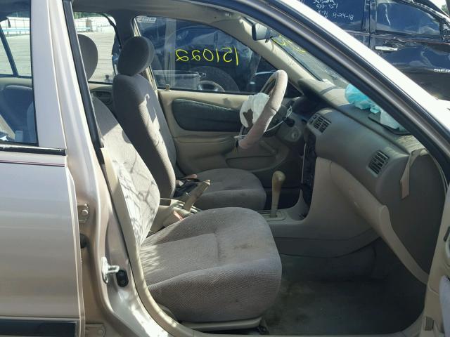 1Y1SK52881Z405342 - 2001 CHEVROLET GEO PRIZM 银色 照片 5