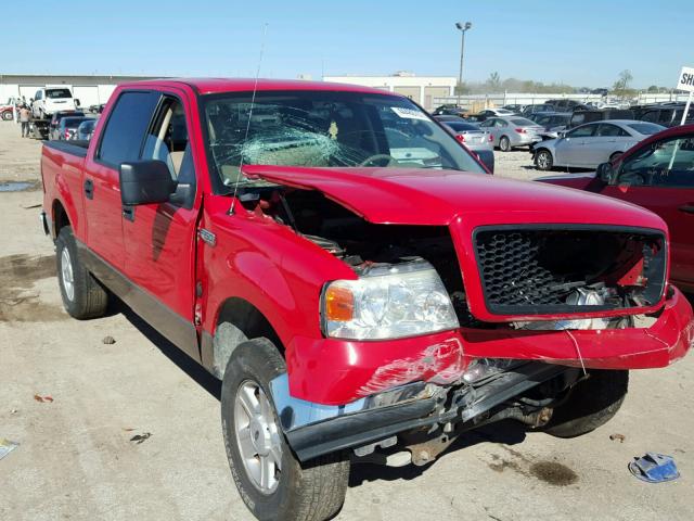 1FTRW14W24KD23986 - 2004 FORD F150 SUPER RED photo 1