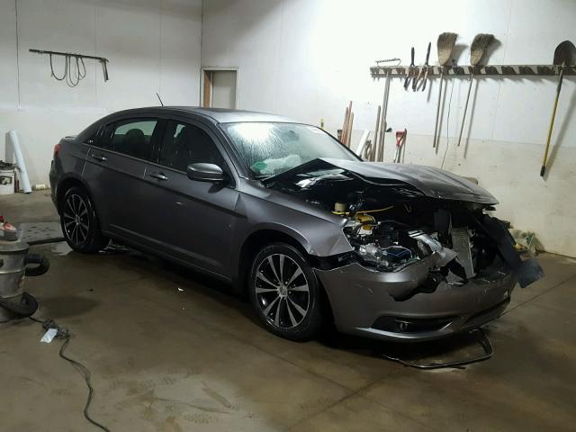 1C3BC8FG2BN577710 - 2011 CHRYSLER 200 S GRAY photo 1