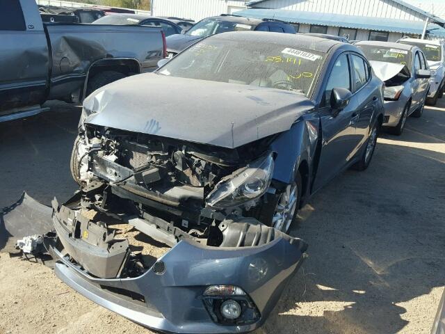 3MZBM1X71GM245237 - 2016 MAZDA 3 BLUE photo 2