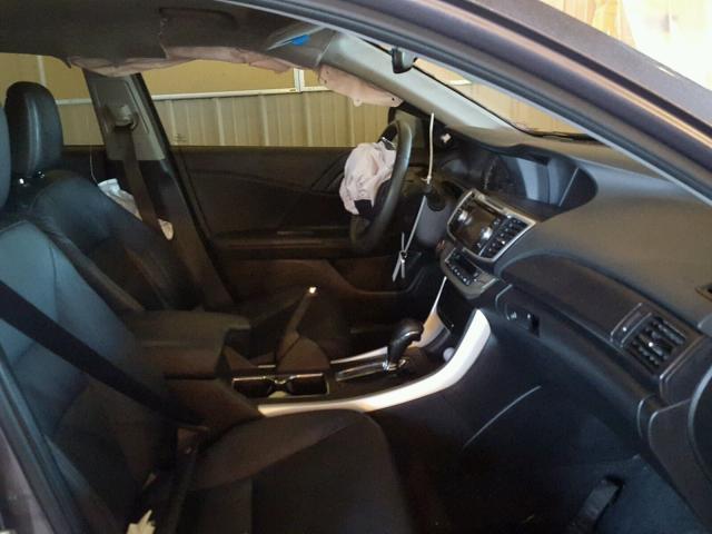 1HGCR3F86FA023627 - 2015 HONDA ACCORD EXL GRAY photo 5