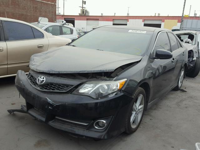 4T1BF1FK5DU710768 - 2013 TOYOTA CAMRY L BLACK photo 2