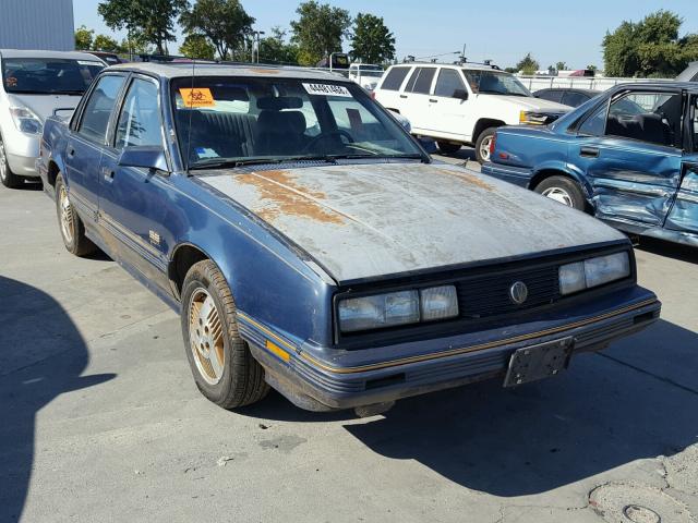 1G2AJ54T5L6222123 - 1990 PONTIAC 6000 SE BLUE photo 1