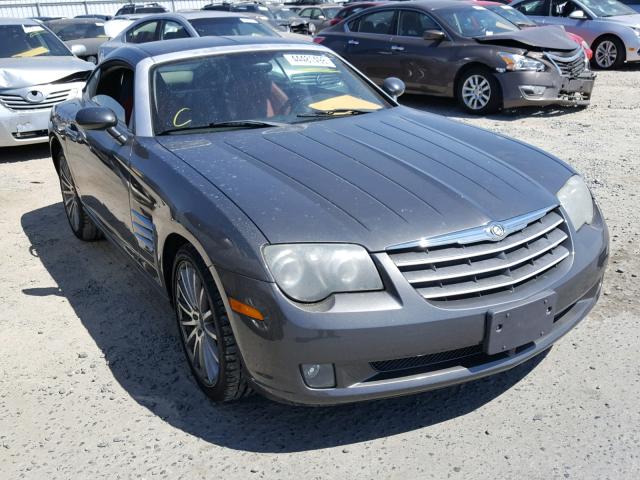 1C3AN69L45X034791 - 2005 CHRYSLER CROSSFIRE GRAY photo 1