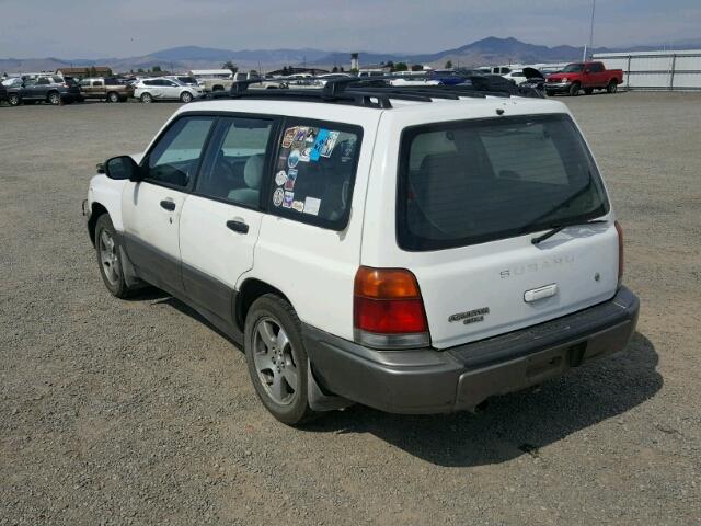 JF1SF6555WG768271 - 1998 SUBARU FORESTER S 白色 照片 3
