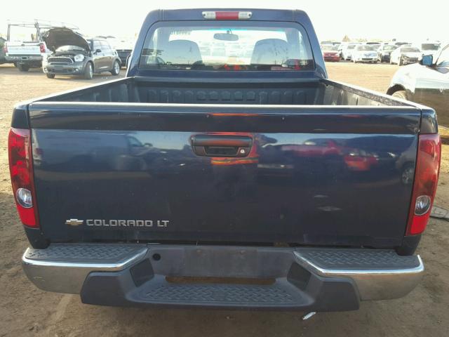 1GCCS149678184880 - 2007 CHEVROLET COLORADO BLUE photo 6