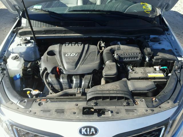 5XXGM4A74FG489581 - 2015 KIA OPTIMA LX SILVER photo 7