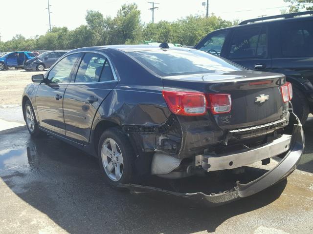 1G11B5SA0DF259455 - 2013 CHEVROLET MALIBU LS CHARCOAL photo 3