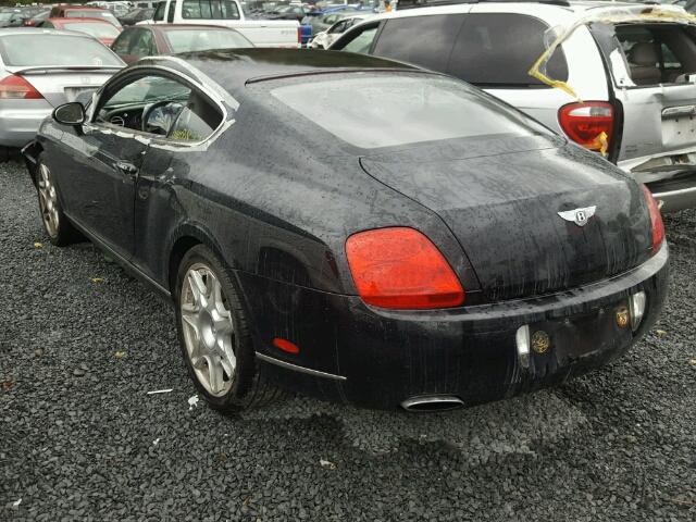 SCBCR73W89C059856 - 2009 BENTLEY CONTINENTA BLACK photo 3