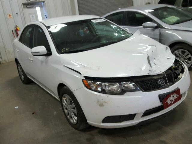 KNAFU4A25C5483821 - 2012 KIA FORTE EX WHITE photo 1