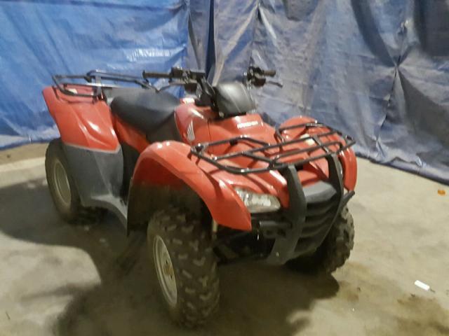 1HFTE3449D4601117 - 2013 HONDA TRX420 RED photo 1