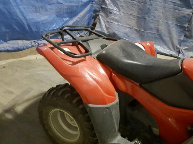 1HFTE3449D4601117 - 2013 HONDA TRX420 RED photo 6