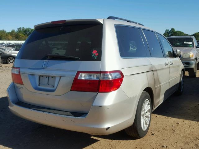 5FNRL38436B409644 - 2006 HONDA ODYSSEY EX BROWN photo 4