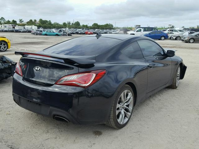 KMHHU6KJ2DU091055 - 2013 HYUNDAI GENESIS CO BLACK photo 4