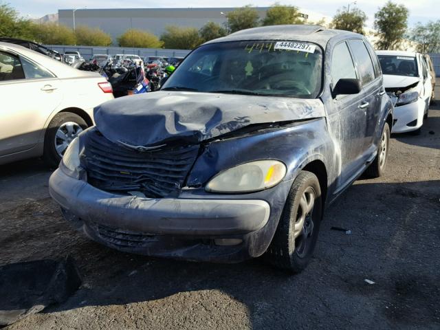 3C8FY4BB41T654656 - 2001 CHRYSLER PT CRUISER BLUE photo 2