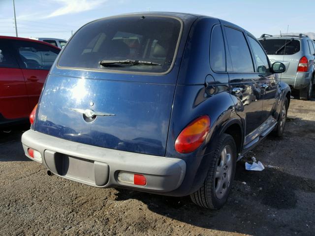 3C8FY4BB41T654656 - 2001 CHRYSLER PT CRUISER BLUE photo 4