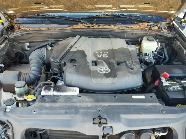 JTEZU17R78K001728 - 2008 TOYOTA 4RUNNER LI GOLD photo 7