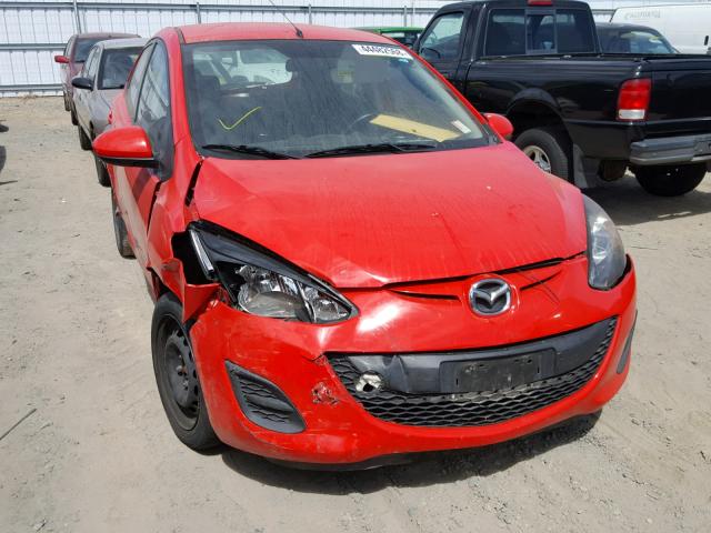 JM1DE1KZ7E0173641 - 2014 MAZDA MAZDA2 SPO RED photo 1