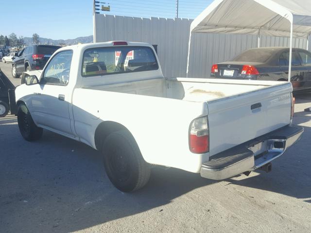 4TANL42NXVZ301774 - 1997 TOYOTA TACOMA WHITE photo 3