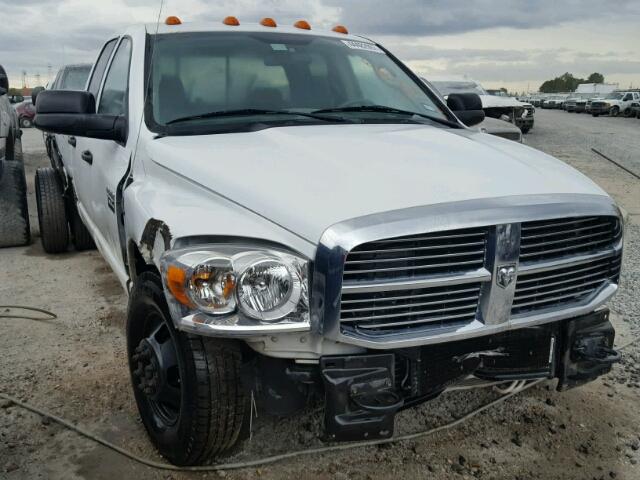 3D7ML48A88G167734 - 2008 DODGE RAM 3500 S WHITE photo 1