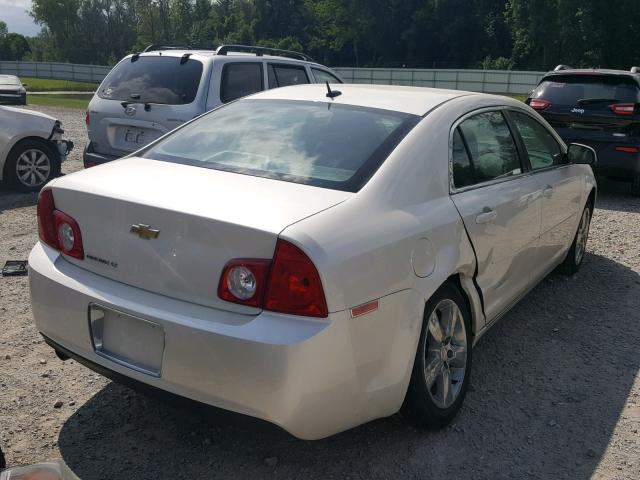 1G1ZC5E19BF329494 - 2011 CHEVROLET MALIBU 1LT თეთრი ფოტო 4