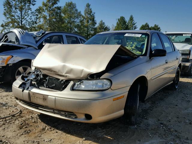 1G1ND52J53M668041 - 2003 CHEVROLET MALIBU GOLD photo 2