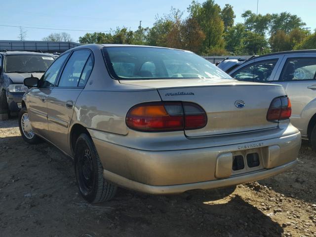 1G1ND52J53M668041 - 2003 CHEVROLET MALIBU GOLD photo 3