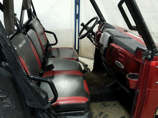 4XAUH9EA3EG350745 - 2014 POLARIS RANGER 900 RED photo 5