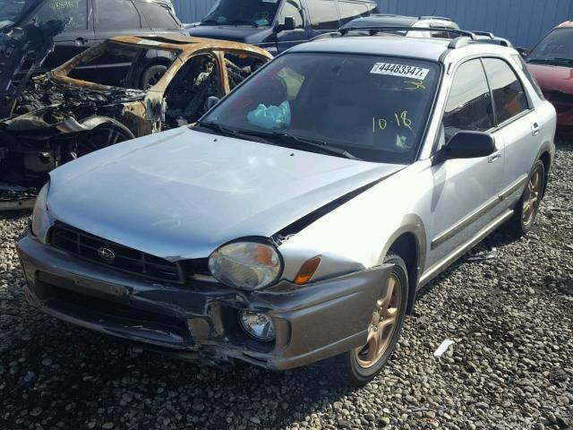 JF1GG68563G813552 - 2003 SUBARU IMPREZA OU SILVER photo 2